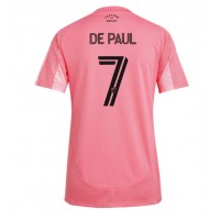 Inter Miami Rodrigo De Paul #7 Domáci Ženy futbalový dres 2025-26 Krátky Rukáv